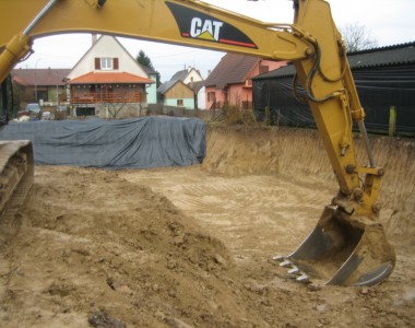 Terrassement  d’un collectif